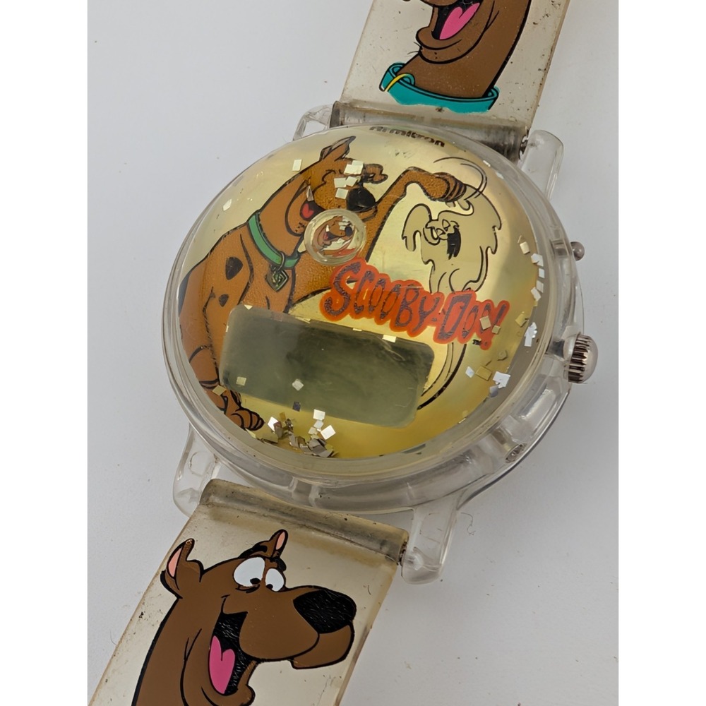 Armitron Scooby- Doo Musical Watch Water-Filled Dome Dial RARE- New Battery